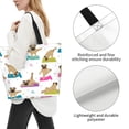 thumbnail image 3 of Kdxio Yoga Dogs Poses Casual Tote Bags Women Big Capacity Shoulder Bag for Women Travel Shoulder Bags Handbags, 3 of 8