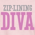 thumbnail image 3 of CafePress - Zip Lining DIVA T Shirt - Women's Classic T-Shirt, 3 of 4