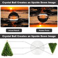 thumbnail image 6 of Qunbio 130mm Crystal Ball, 5.1" Decorative Glass Ball with Stand Magic Ball for Fortune Telling, Photography & Holiday Gift, 6 of 12