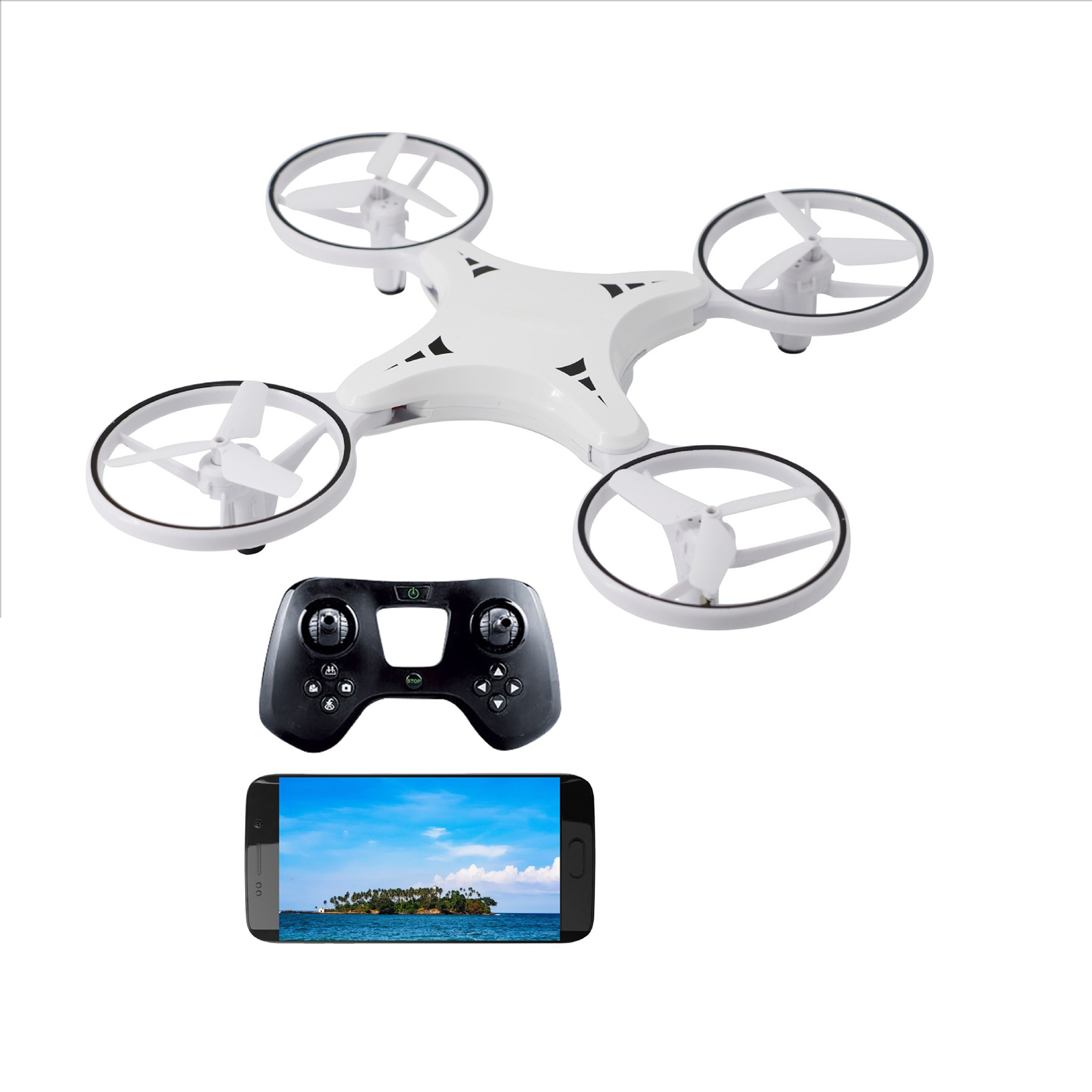 AOZBZ Miniature Infrared Induction Drone Hand Control Drone Foldable
