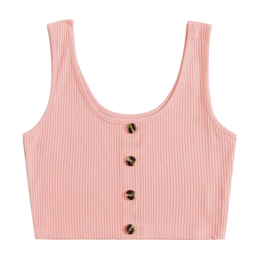 plain cropped tank tops