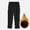 Khaki, variant on HAYIMI Toddler Boys Dress Pants For School Corduroy Trousers With Fuzzy Warm Winter Casual Formal Khaki And Navy Elastic Waist Comfortable Kids Bottoms Trendy Solid Color Daily Slacks