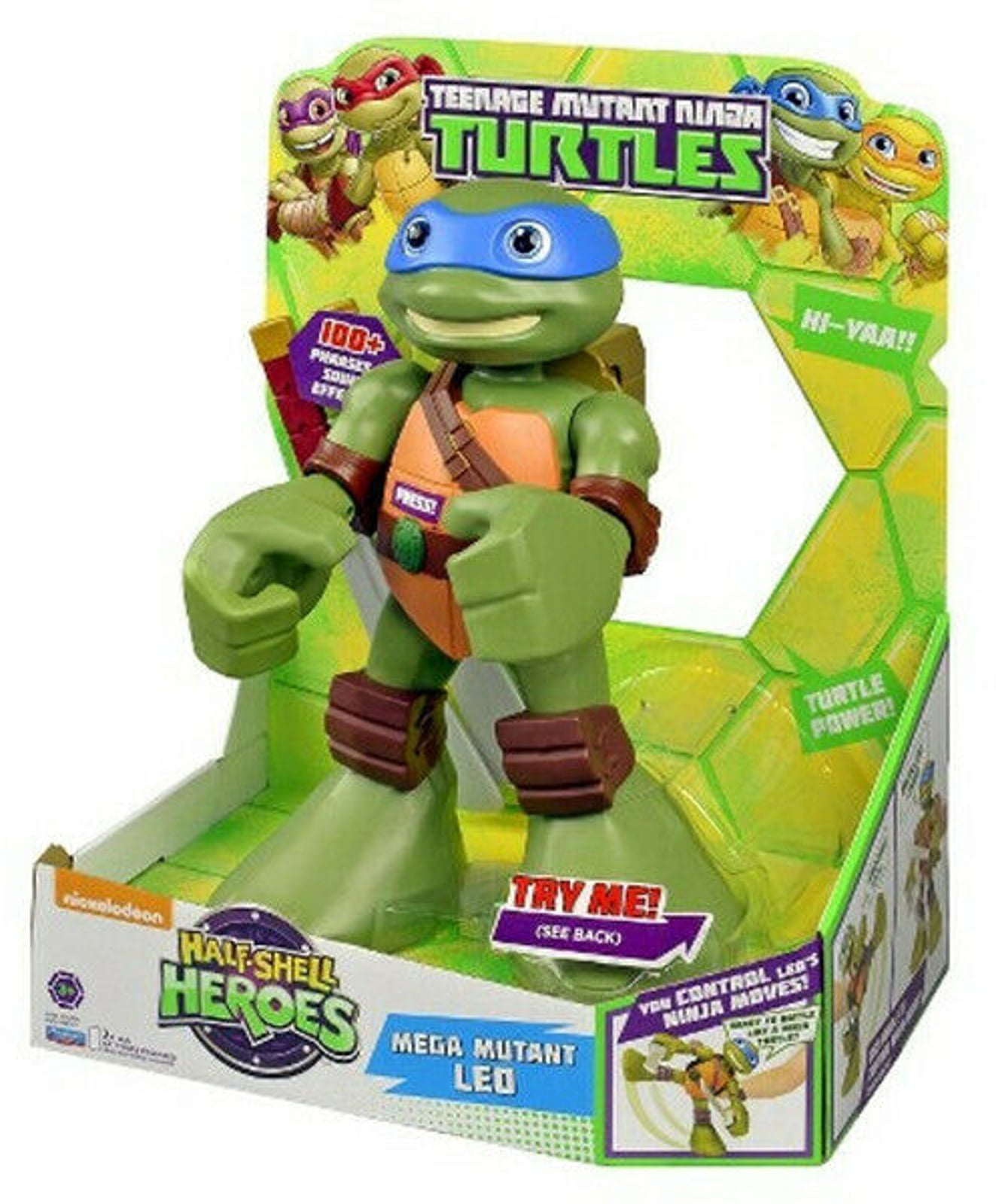 ブラジル製 Estrela / Hasbro 人形 3体セット Teenage Mutant Ninja Turtles Action Figure Toy: Pre-Cool Half