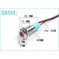 thumbnail image 3 of Kit de indicadores LED JM LED Bicolores Precableados 6 Piezas 8 mm, 3 of 5