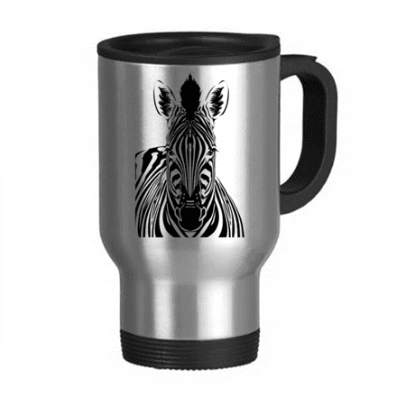 

Single Simple Pinto Animal Travel Mug Flip Lid Stainless Steel Cup Car Tumbler Thermos