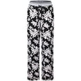 thumbnail image 1 of SofiePJ, Women's, Printed Long Sleepwear Lounge Pajama Pants, Black, L, 1 of 1