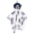 thumbnail image 1 of Skeleton Clown Decoration Hanging Skeleton Ghost Pendant for Haunted House Prop Decorations, 1 of 9