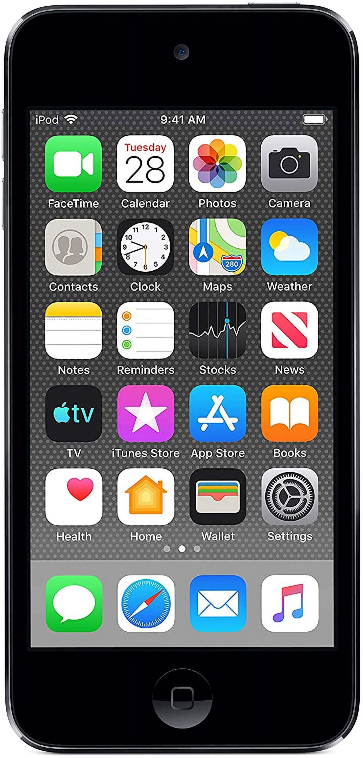 Apple, iPod Classic, 160GB, 7th Generation Black with Aluminum