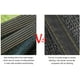 thumbnail image 4 of Tela de sombra negra al 70 %, lona de malla duradera con ojales, red de sombra resistente para jardín con borde encintado de 3 m x 10 m, 4 of 4