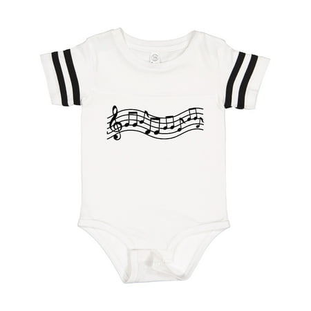 

Inktastic Music Staff Musical Gift Gift Baby Boy or Baby Girl Bodysuit