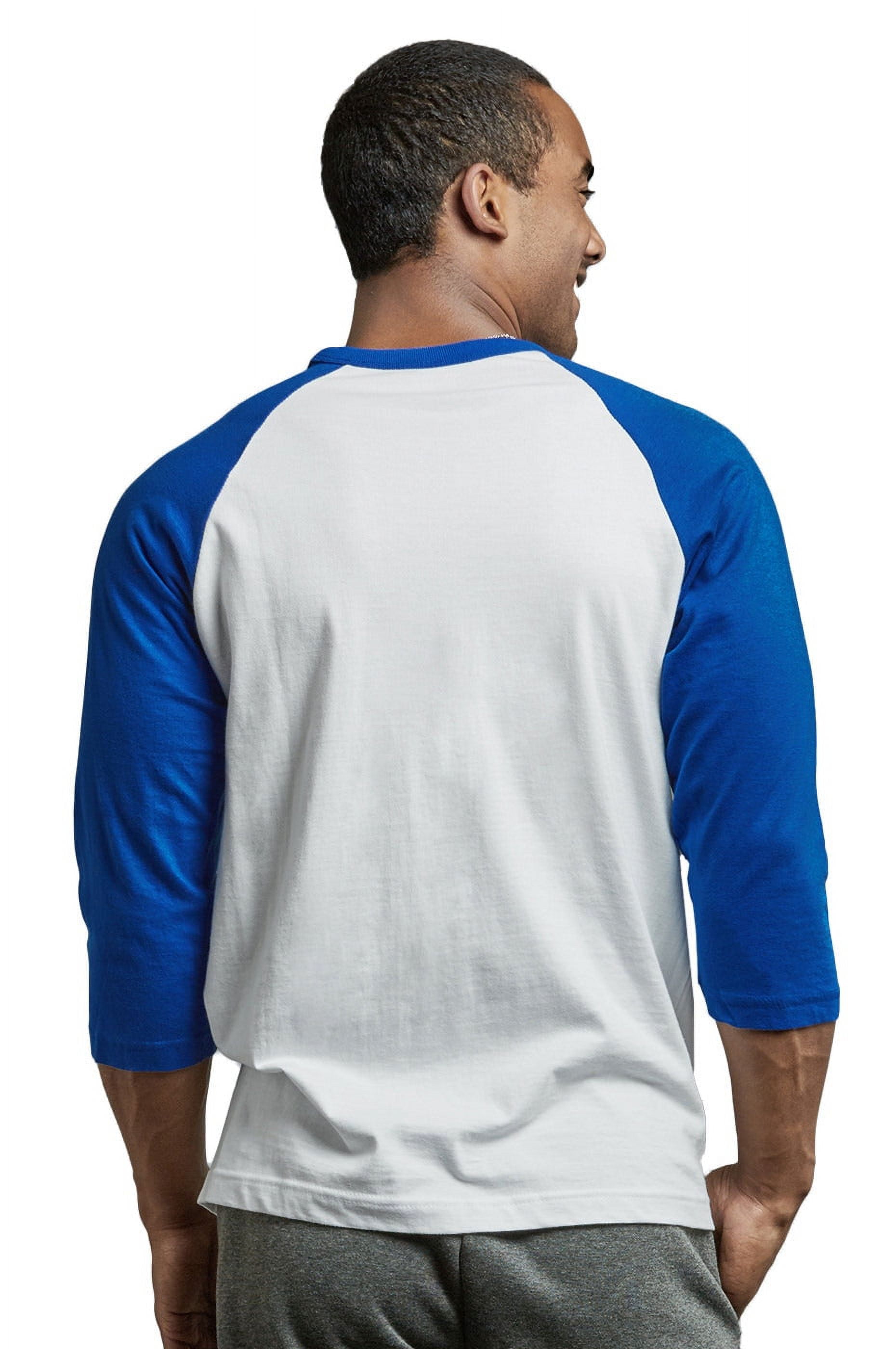 3 Packs of Top Pro Men's 3/4 Sleeve Crew Neck Raglan Jersey Baseball Tee Shirts