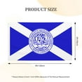 thumbnail image 3 of Flag Of Charlotte, North Carolina, Heavy Duty Polyester Falgs, Double Sided Flags Banner With 2 Brass Grommets, 3x5ft, 3 of 9