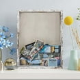 thumbnail image 2 of White Shadow Box Frame Wood Collection Case With Slot on top 12 x 16, 2 of 6