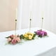 thumbnail image 2 of Guirnalda de Rosas de Simulación Mini Anillo de Vela para Decoración de Armario de Mesa de Comedor de Sala de Estar de Fiesta de Boda ANGGREK Otros, 2 of 7