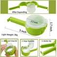 thumbnail image 2 of Food Bag Clips With Cap Pour Spout, Plastic Sealer for Snack and Food Storage - Kitchen Organization Tool, Home Food Close Clip - 4 Pack, 2 of 6
