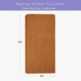thumbnail image 2 of Chunky Knit Blanket Throw x Hand Knitted Chenille Throw Blanket Small Soft Thick Yarn Cable Knit Blanket Cute Rope Knot Crochet Throw Blankets for Couch Bed Sofa (Light ), 2 of 8