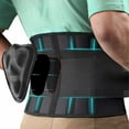 thumbnail image 1 of FEATOL Back Brace for Men Lower Back Pain Relief Lumbar Support Brace Waist Belt with Ergonomic 3D Silicone Pad for Heavy Lifting Work, Herniated Disc, Sc, 1 of 7