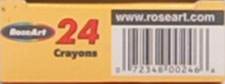 Rose Art 24ct Crayons