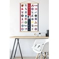 thumbnail image 5 of MLB League - Logos 23 Wall Poster with Magnetic Frame, 22.375" x 34", 5 of 6