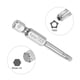 thumbnail image 4 of 5uds T20 Magnético Seguridad Estrella 5 Puntos Torx Destornillador brocas 1/4" Hexagonal Vástago 2" Longitud, 4 of 5