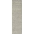 thumbnail image 2 of SAFAVIEH Natura Feride Geometric Runner Rug, Silver, 2'3" x 6' - Scandinavian Design, Silver, Handmade Wool Blend, Ideal for Living Room, Bedroom, Dining Space, Entryway, Hallway, Kitchen, 2 of 8