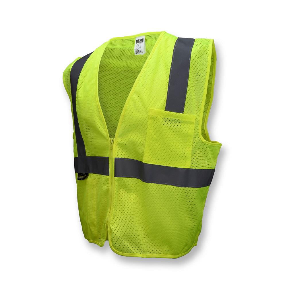 Quality Mesh High Visibility Waistcoat Reflective Vest Work Safety Hi Vis Viz 