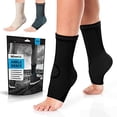 thumbnail image 1 of POWERLIX Attelle de Cheville Manchon de Compression de Soutien Paire pour Récupération après Blessure, 1 of 4