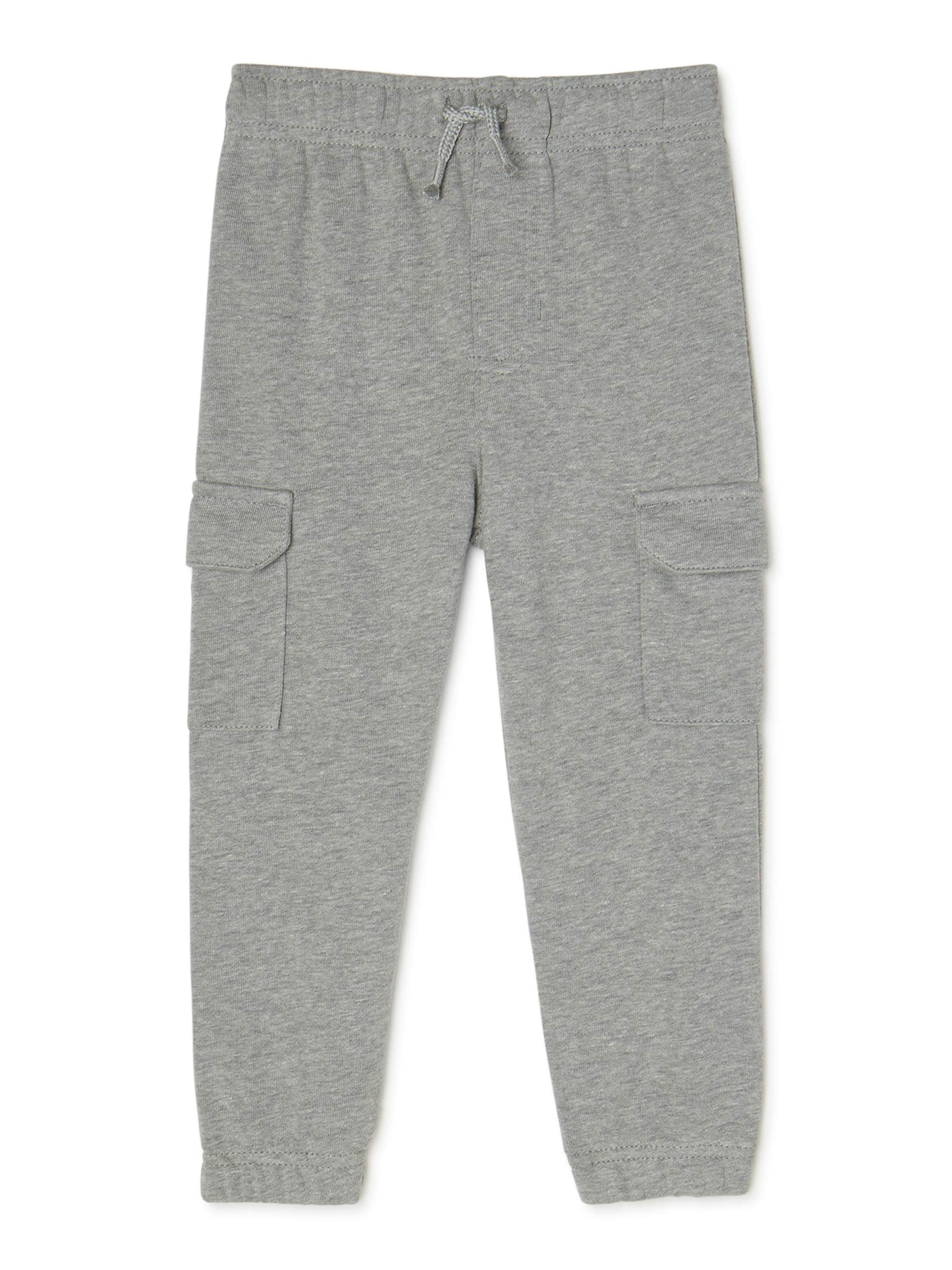 Garanimals Toddler Boys' French Terry Solid Cargo Pants