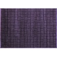 thumbnail image 1 of Ahgly Company Indoor Rectangle Abstract Blue Modern Area Rugs, 4' x 6', 1 of 4