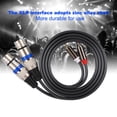thumbnail image 1 of Adaptateur Audio Double pour Voiture Mâle à Femelle Double Rangée Fil PVC, 1 of 8