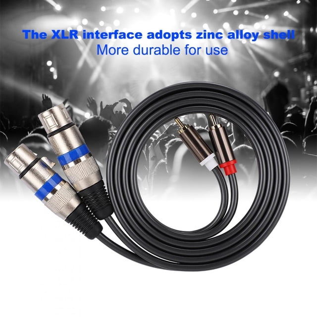 Adaptateur Audio Double pour Voiture Mâle à Femelle Double Rangée Fil PVC