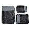 thumbnail image 2 of Juego de 4 bolsas de almacenamiento para equipaje talla M, color negro, 2 of 4