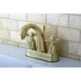 thumbnail image 2 of Kingston Brass KS8618ZX 4 in. Centerset Bathroom Faucet, Brushed Nickel, 2 of 5