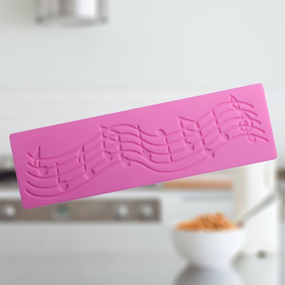 Mobutofu Silicone Fondant Mould Baking Mold Pink 1Set