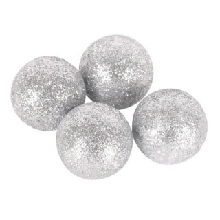 Creative Hobbies Clear Plastic Ball Ornaments, with Flat Bottom 12
