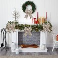 thumbnail image 5 of Christmas Velvet Bow Ornament – Decorative Bow for Tree, Gift Wrapping, Wreaths, or Mall Display – Holiday Hanging Decoration, 5 of 5