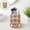 Coffee, variant on Glass Pencil Holder Decorative Makeup Brush Bucket Eyebrow Pencil Organizer - Cute Desktop Storage Jar for Office Home Vanity Bathroom Counter
