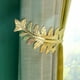 thumbnail image 2 of Yuarrent 2 pack/lote, resistentes y duraderos, soportes para cortinas de hojas, buena solución decorativa, ancho Tratamientos de ventanas Bronce rojo, 2 of 6