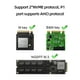 thumbnail image 2 of Caja de disco duro externo de doble bahía M/B M Key M.2 SSD carcasa para M2 SSD M Key SSD, 2 of 8