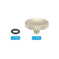 thumbnail image 3 of Unique Bargains Shutter Release Button Soft Shutter Release Button Copper Camera Shutter Button Knurled, Golden 4 Pack, 3 of 6