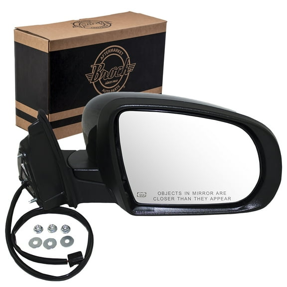 Brock Power Mirror for 2014-2018 Cherokee Heated Manual Fold Right 1VF36TZZAD