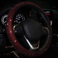 thumbnail image 1 of Housse de Volant de Voiture, Protection de Volant Universel Confortable de Mode 15in pour la Plupart des Autos pour les Femmes Blanches, AB, Bleues, Rouges, Noires, 1 of 1