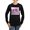 Black, variant on - Pink Hot Mess Express Long Sleeve T Shirt - Women's Long Sleeve Graphic Tee Casual Fit