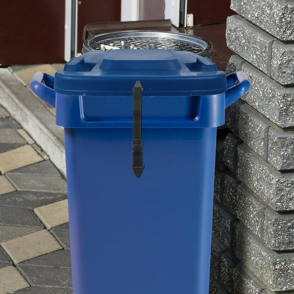Niceauty Trash Can Lid Lock for Animals Lid Lock Strap Plastic 1Pack