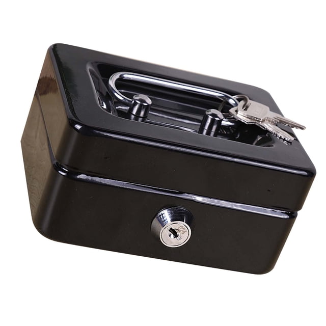 CAJA DE EFECTIVO CON BANDEJA DE DINERO, CAJA DE SEGURIDAD DE ALMACENAMIENTE RESTENTE PARA AUTOMÓVIL DOMÍSTICO
