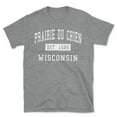 thumbnail image 1 of Prairie Du Chien Wisconsin Classic Established Men's Cotton T-Shirt, 1 of 1