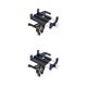 thumbnail image 4 of Yuarrent Soporte de teléfono para bicicleta, soporte de navegación para manillar de motocicleta ajustable Universal, organizador de soporte de aleación Azul 2piezas Yuarrent CBP232886, 4 of 5