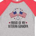 thumbnail image 4 of Inktastic Military Proud of Veteran Grandpa Boys or Girls Toddler T-Shirt, 4 of 5
