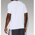 thumbnail image 2 of Under Armour Men's UA Tech Short Sleeve T-Shirt - White/Black 4XL/Tall, 2 of 5