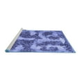 thumbnail image 2 of Ahgly Company Machine Washable Indoor Rectangle Abstract Blue Modern Area Rugs, 7' x 9', 2 of 4